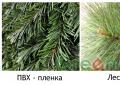 Искусственные елки из литой хвои, лески и пвх, как их выбрать и в чем отличия Из чего делают искусственную елку